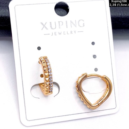 Сережки Xuping18К 19654 ( 1.5 см.)